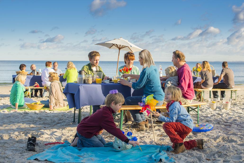 So idyllisch kann man direkt an der Ostsee den Tag beginnen