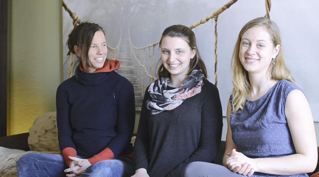 Sabrina Theophil, Ann-Kantrin Gnutzmann und Gina Jaschik (v. li.) haben das Rockzipfel-Projekt ins Leben gerufen