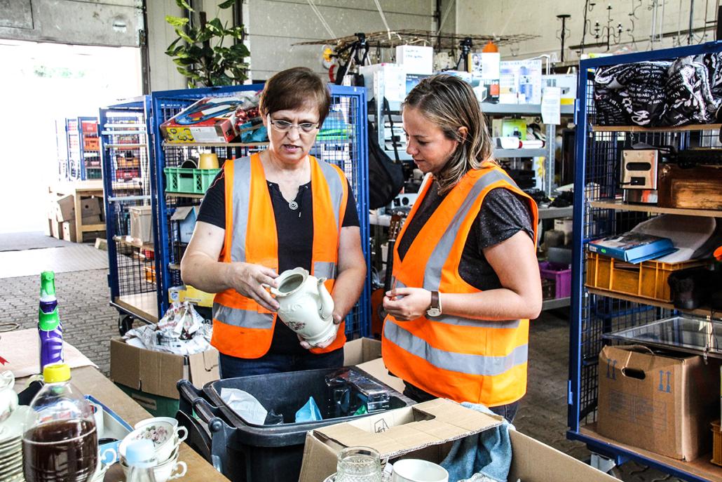 Butenschön Backstage bei der Abfallwirtschaft Rendsburg