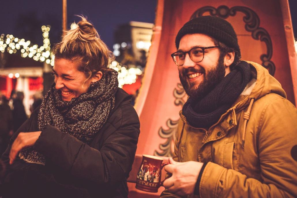 Wir hatten eine Menge Spaß, Mona und Sebastian hatten viel zu Lachen