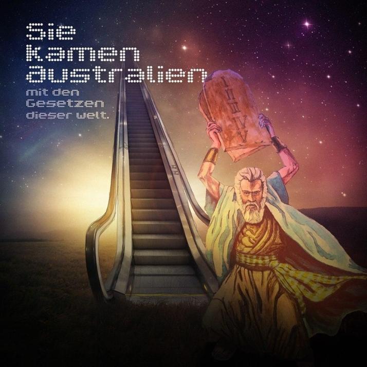 Das Cover der neuen Platte „Mit den Gesetzen dieser Welt“