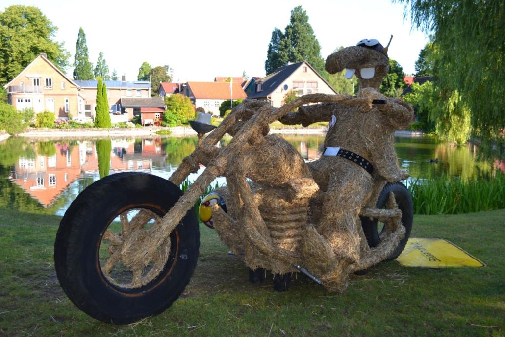 Werner und seine Horex standen im letzten Jahr in Stakendorf