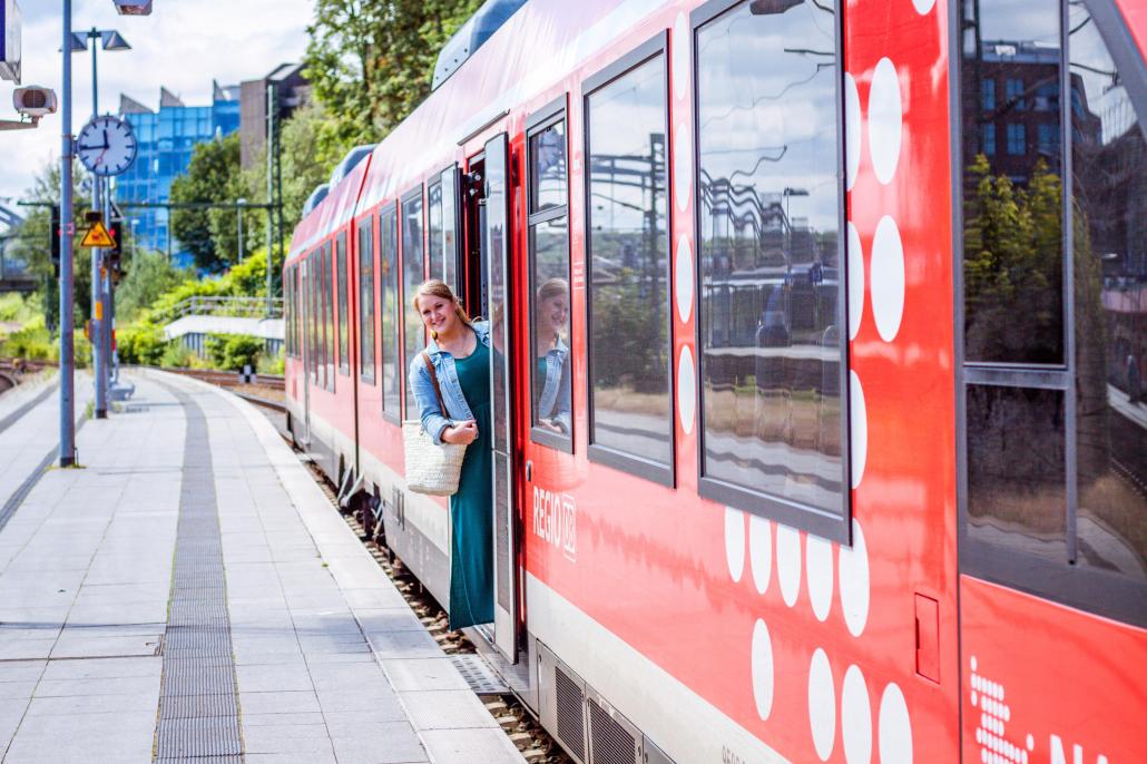 Unsere Tour startet am Kieler Hauptbahnhof