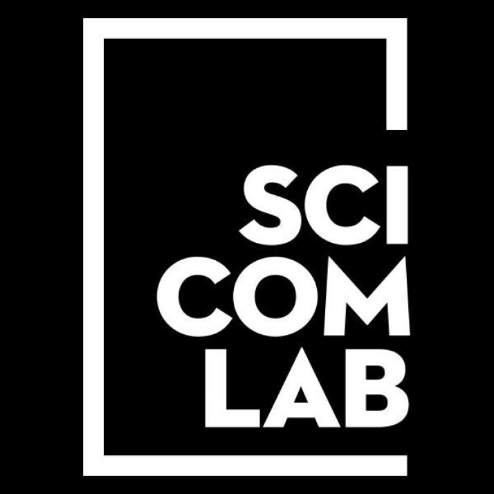 Das Logo des Science Communication Labs