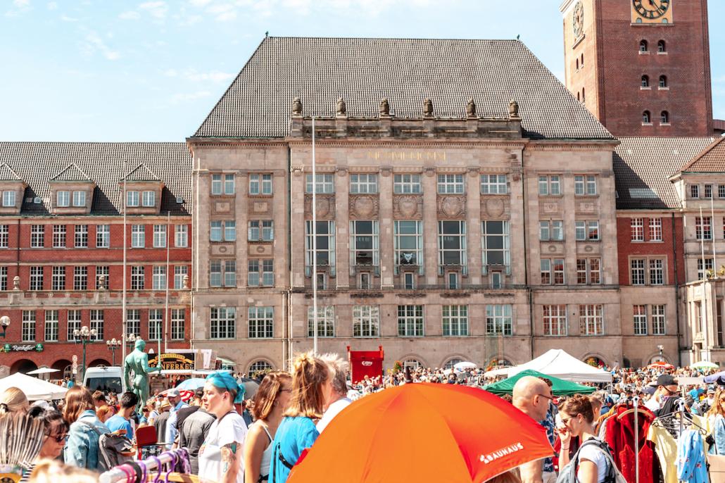 Der letzte Flohmarkt der Saison