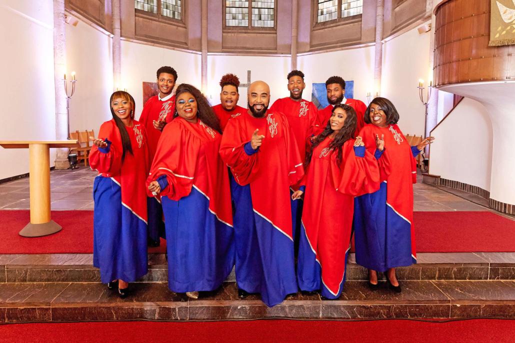 Mit ihnen wird jedes Konzert zu einer einzigen Party: Die New York Gospel Singers