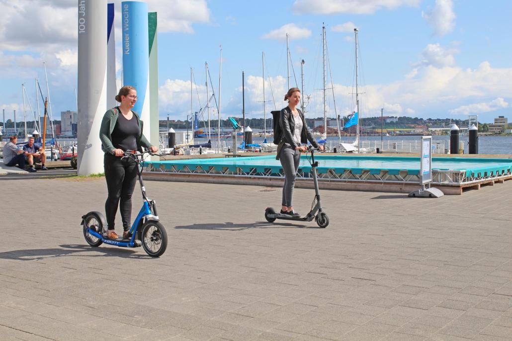 Um optimal berichten zu können, nehmen wir auch mal E-Scooter genauer unter die Lupe.

