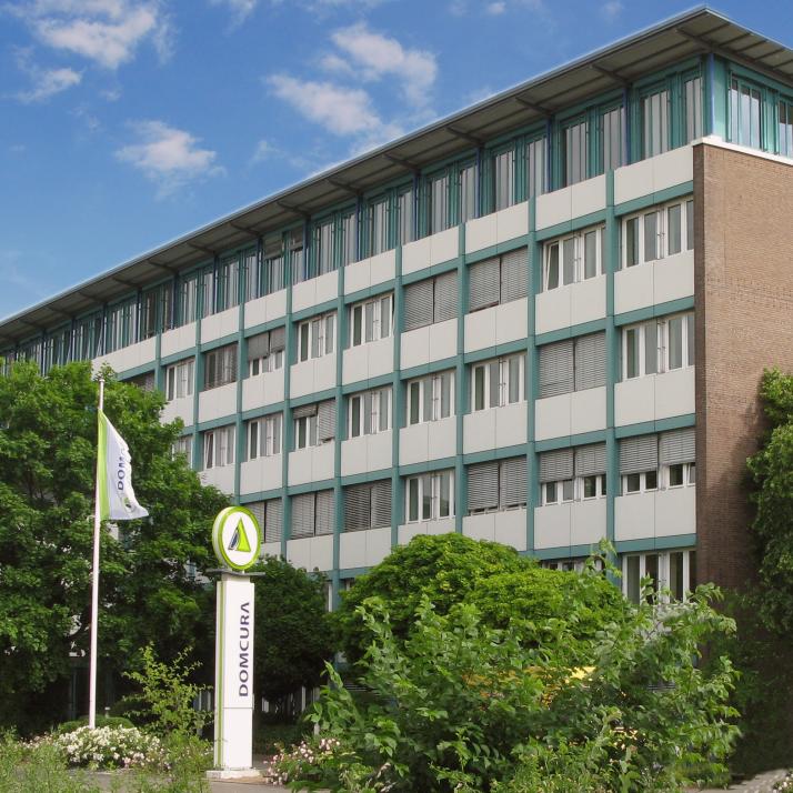 Die Firmenzentrale der Kieler  DOMCURA AG liegt am Theodor-Heuss-Ring