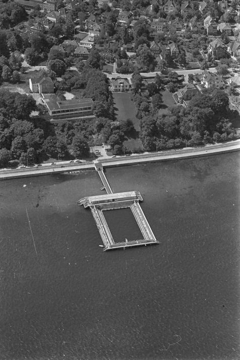 Luftbildaufnahme von 1970