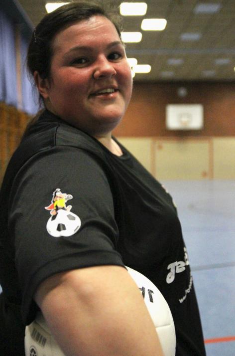 Melina (25) hat bei den Mighty Moles wieder Anschluss an den Teamsport gefunden