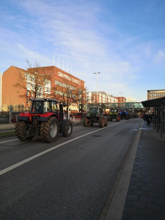 Am Donnerstag sind wieder Trecker auf dem Weg zum Landtag