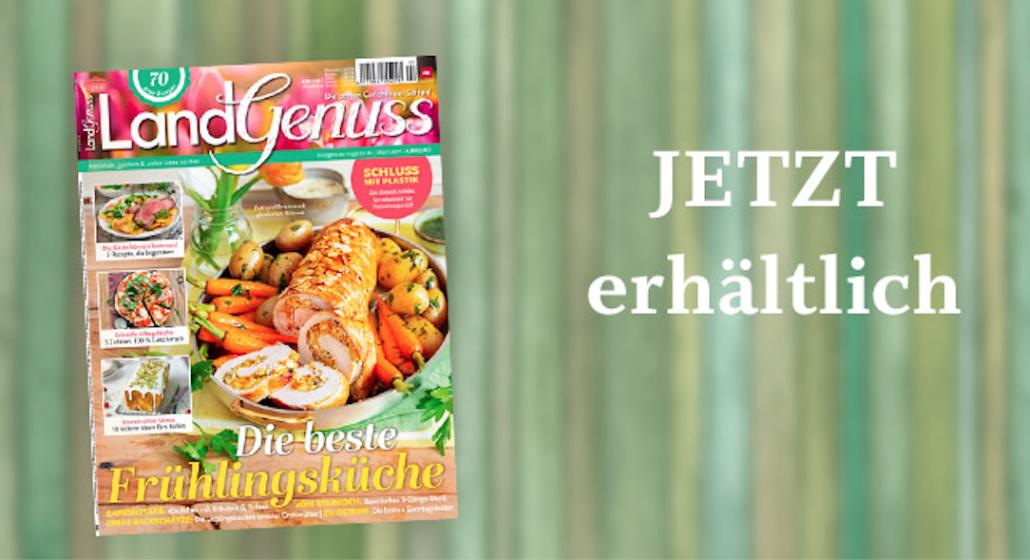 Frühlingsangebot für Food-Magazine