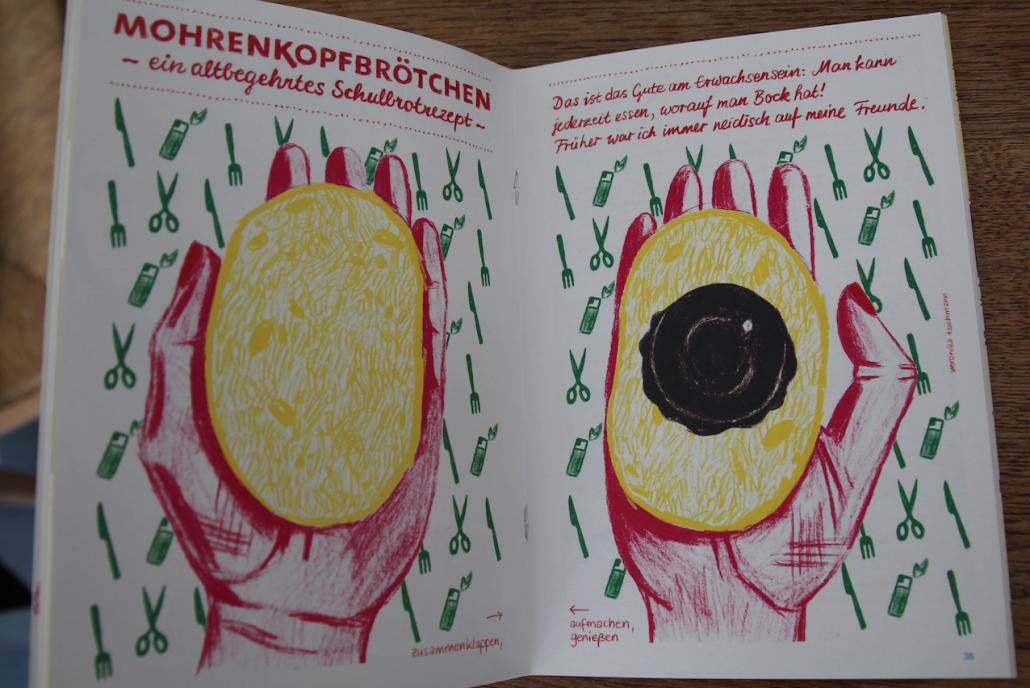 Das „Mohrenkopf-Brötchen“: eine Leserin hatte sich über den Ausdruck über in Pure Fruit #4 beschwert.