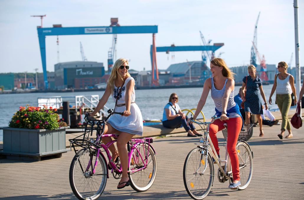 6 Fahrradtouren in Kiel und Umgebung