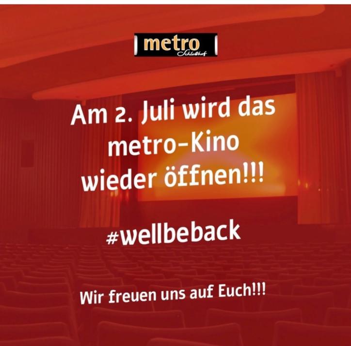 Das metro-Kino ist zurück