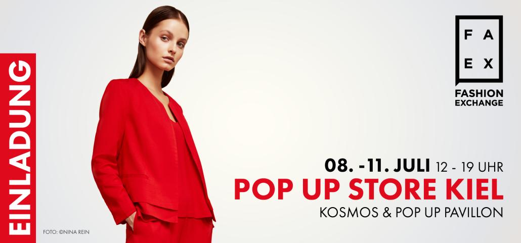 An vier Tagen wird der KOSMOS Store in der Holstenstraße und der Pop Up Pavillon am alten Markt zum Mekka für Modeliebhaber