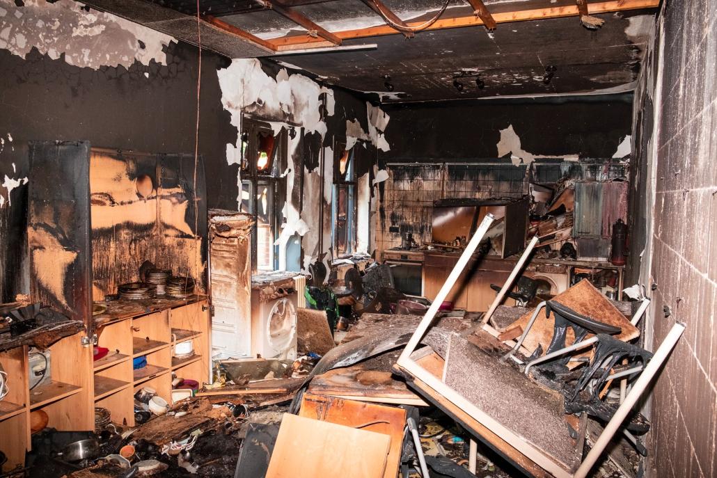 Feuer zerstört Gruppenraum in Kieler Jugendtreff