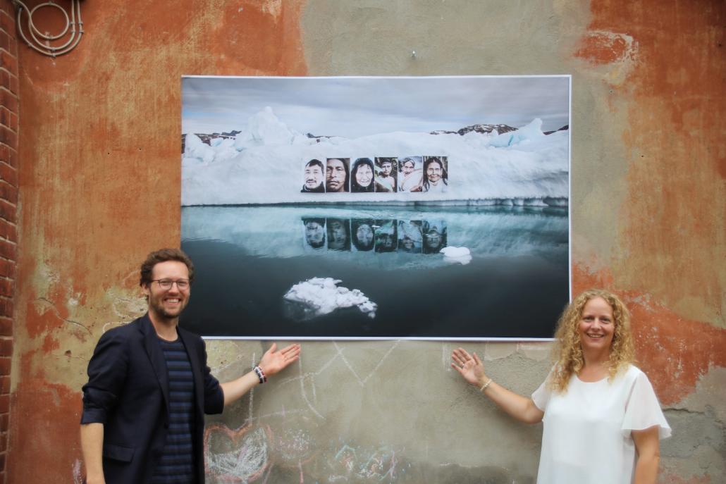 Die Eröffnung der Ausstellung "Tropic Ice" durch Jan Philipp Albrecht und Stefanie Sudhaus