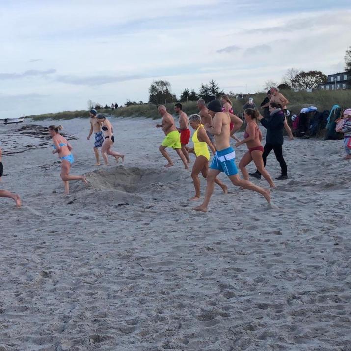 Das Abbaden in Schönberg hat für viele schon Tradition