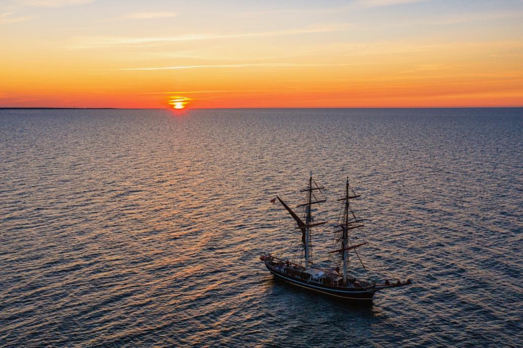 Mit frischem Herbstwind durch die Kieler Bucht