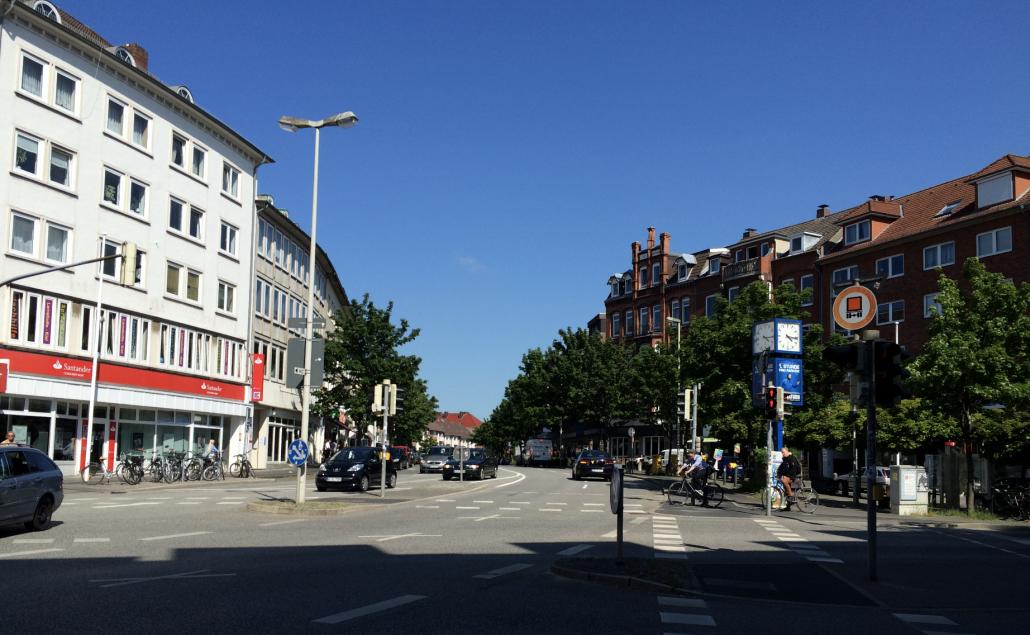 Am Samstag wird es eng für Autofahrer*innen in der Brunswiker Straße Richtung Schloßgarten.