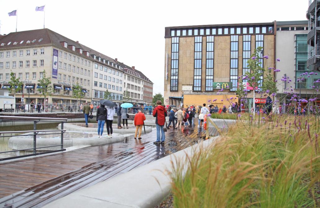 Die Kieler*innen haben entschieden: mit 58,03 Prozent fällt die Wahl auf den neuen Namen „Holstenfleet“.