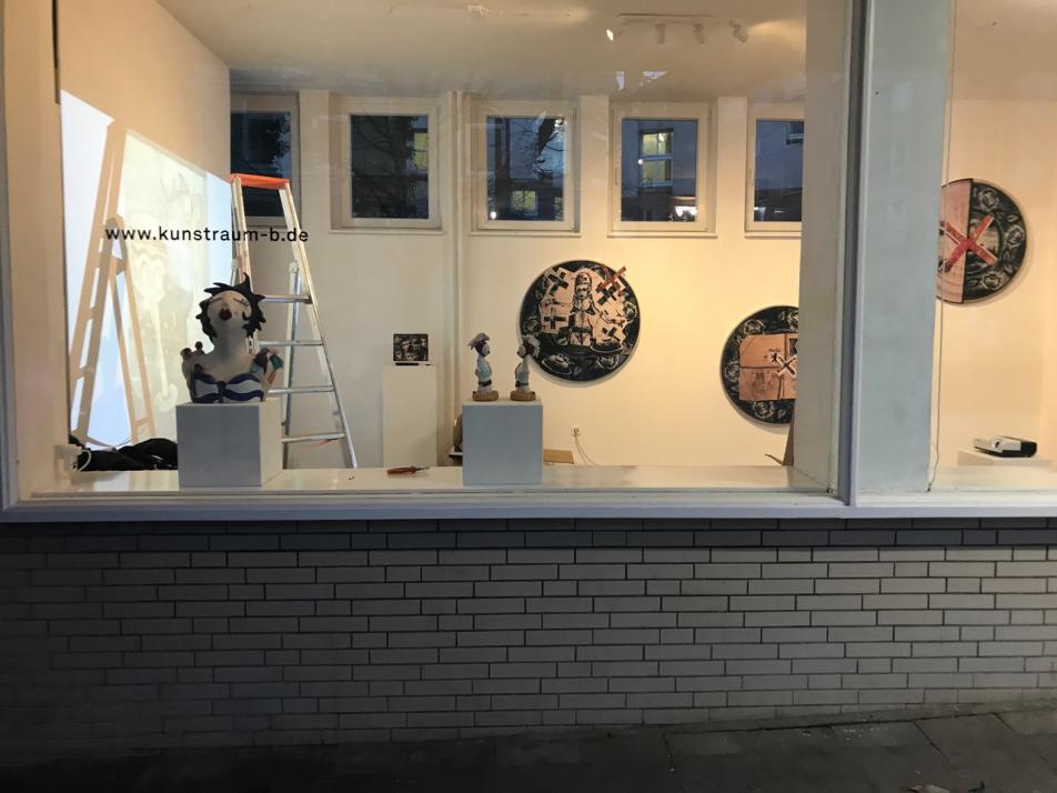 Neue Fenster-Ausstellung im Kunstraum B