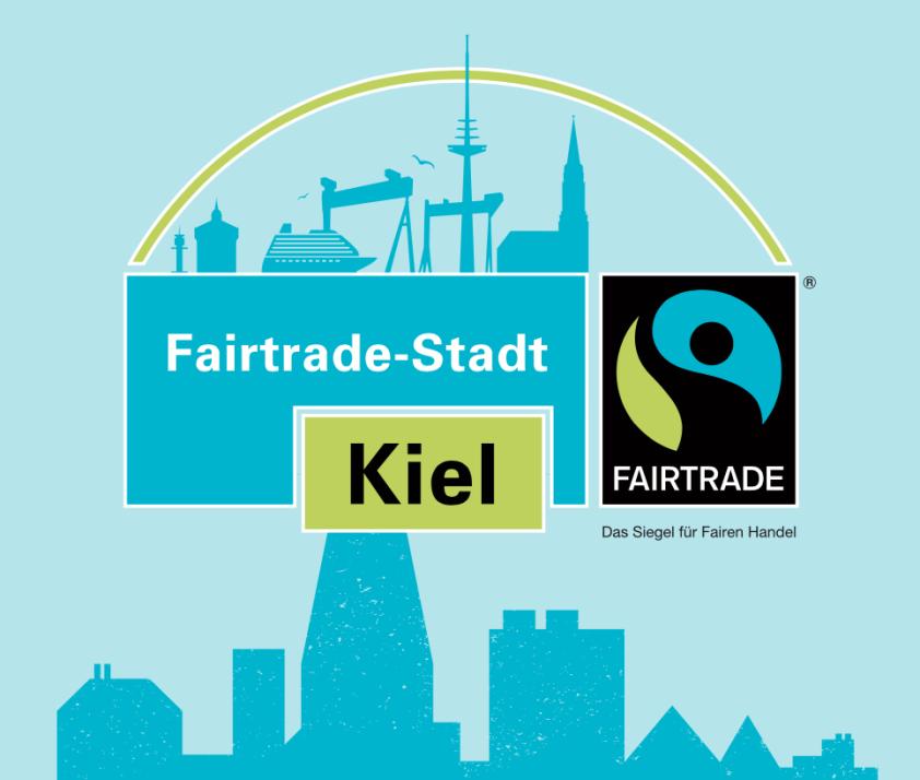 Plakate werben für fairen Handel