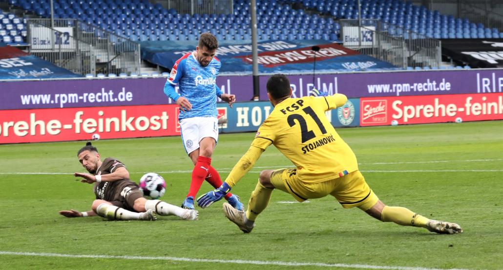 Ahmet Arslan traf gegen den FC St. Pauli.