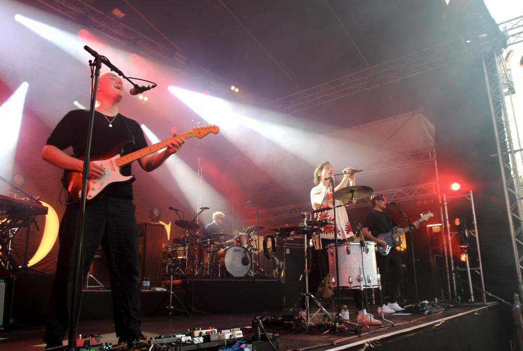 Giant Rooks rockten auf dem Together Kiel Open Air