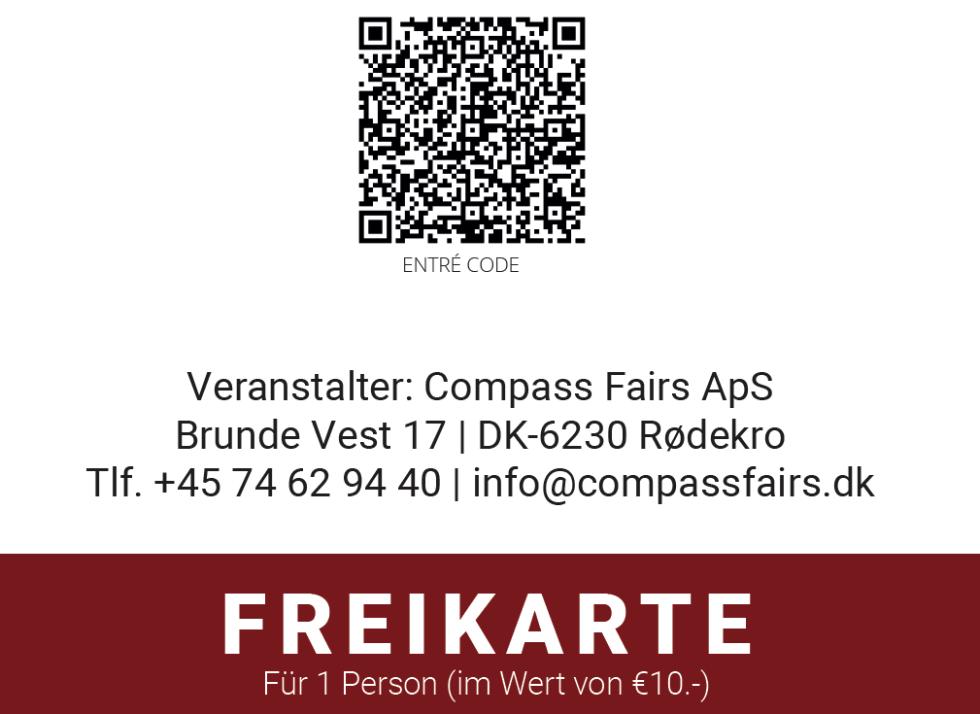 Wenn ihr diesen QR Code beim Einlass scannen lasst, erhaltet ihr die Freikarte im Wert von 10 Euro.