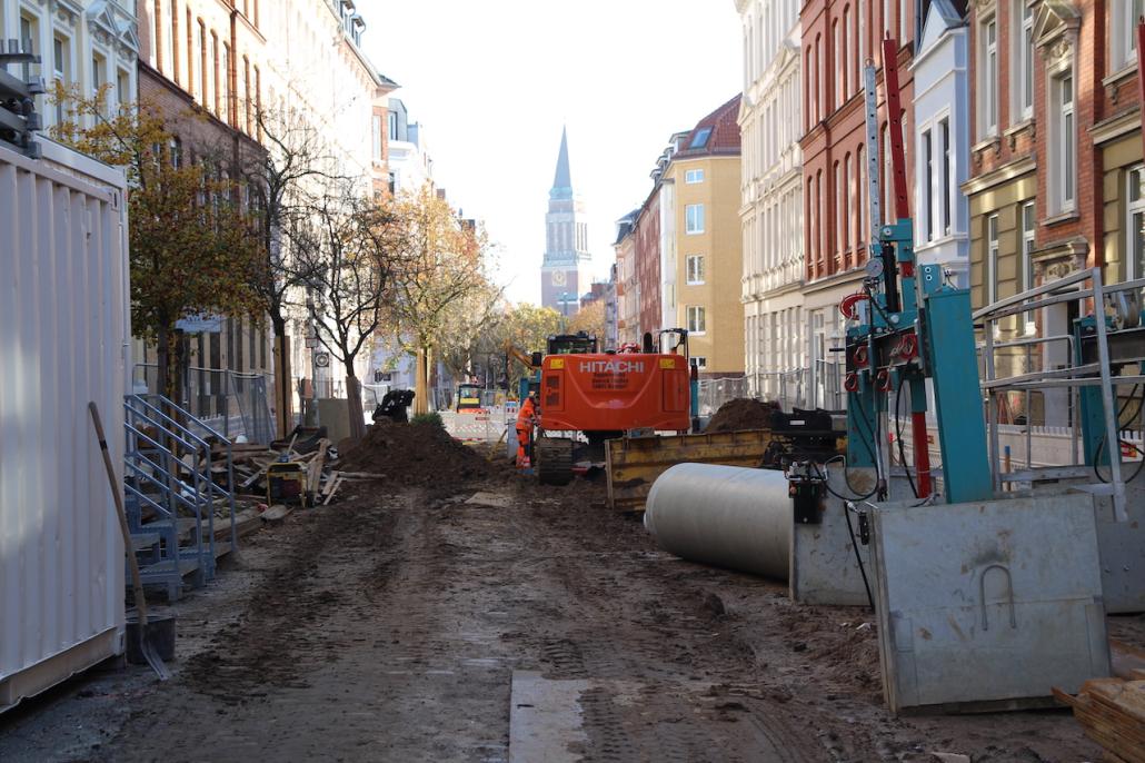 Kleine Geschäfte leiden unter Baustelle 