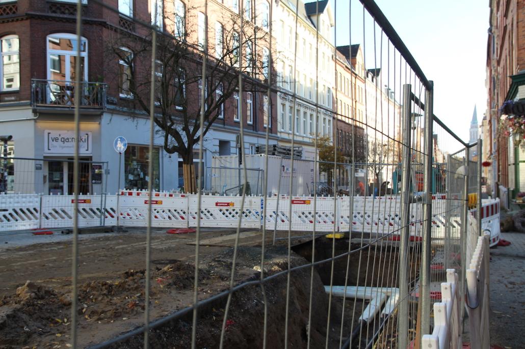 Kleine Geschäfte leiden unter Baustelle 