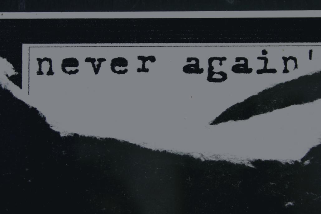 Wann endet ein „Nie wieder“? fragt sich Künstler Björn Högsdal