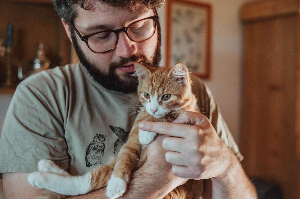 Mit gerade einmal 12 Wochen ist Kater Mogli eingezogen.