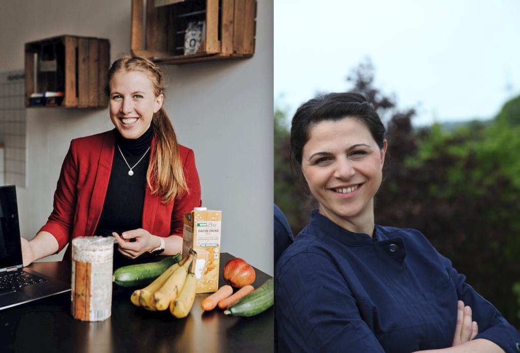 Laura Teegen (li.) und Sina Einfeld-Tensfeldt sind zwei Macherinnen aus Kiel.