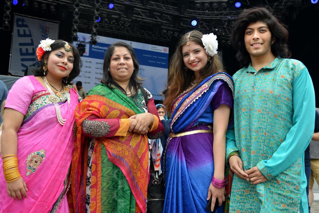 Beim „Festival der Vielfalt“ kommen Menschen vieler verschiedener Kulturen zusammen.