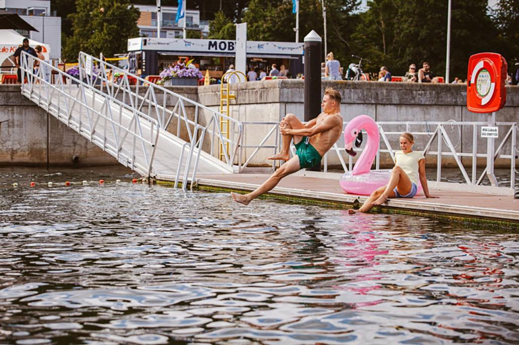 Kieler Badestege öffnen 