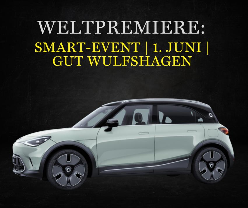 Der innovative E-Smart wird dank des Autohauses Süverkrüp zur Weltpremiere nach Schleswig-Holstein geholt