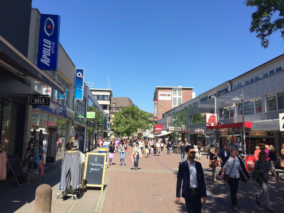 Sonntag ist Flohmarkt in Kiels Innenstadt