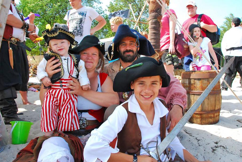 Das Piratenspektakel im Ostseebad Eckernförde ist einer der Veranstaltungshöhepunkte des Jahres für die ganze Familie