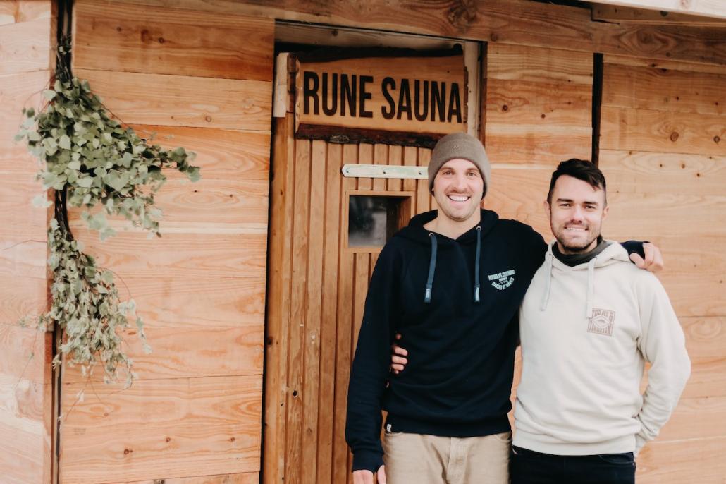 Rune Sauna: Schwitzen mit Fördeblick