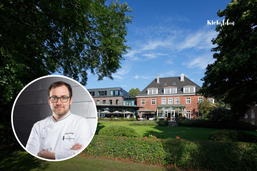 Ehemals Sous Chef, ab April neuer Küchenchef im Restaurant „Ahlmanns“ im Romantik Hotel Kieler Kaufmann: Lasse Knickrehm.