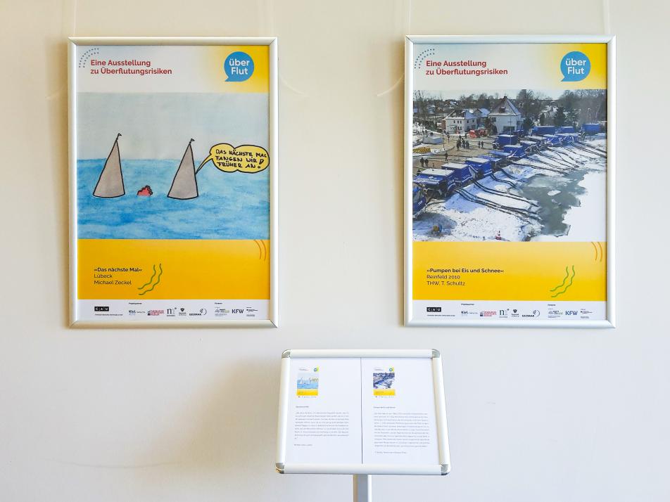 Klimawandel und Küsten: Ausstellung ÜberFlut in Kiel