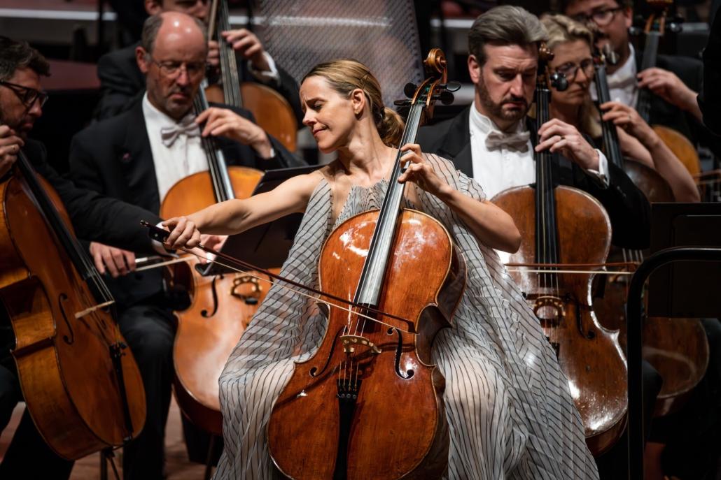 Cellistin mit ganzem Herzen: Sol Gabetta in ihrem Element.