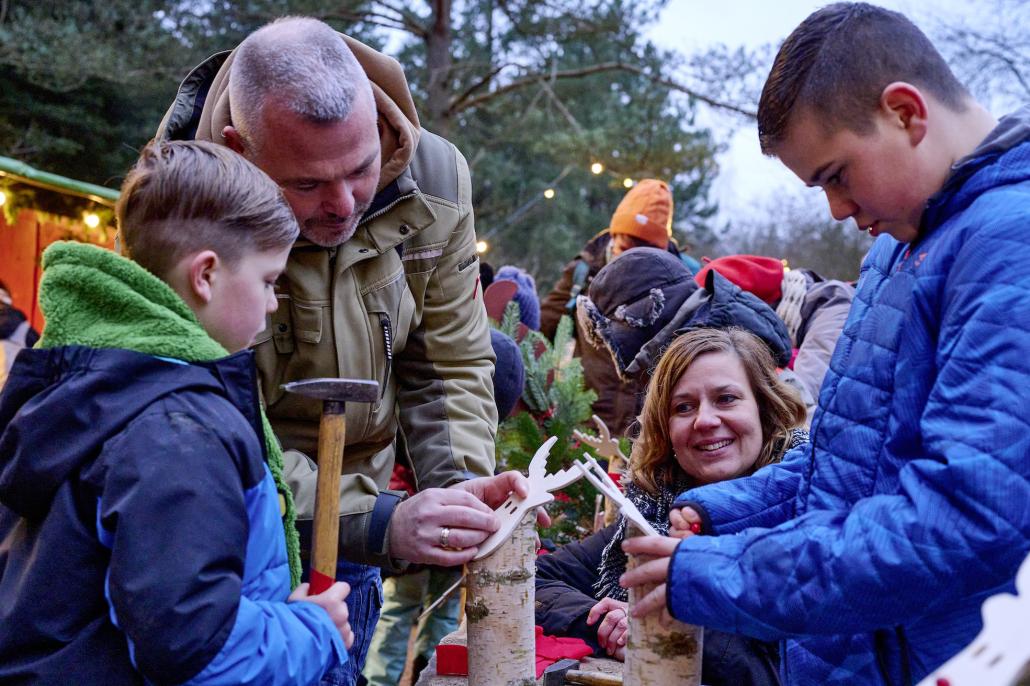 Waldweihnacht im ErlebnisWald Trappenkamp