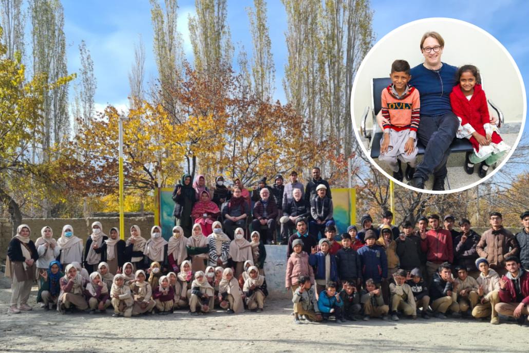 Hörakustikmeister Michael Eggers engagiert sich seit einem Jahrzehnt Kinder in Pakistan.