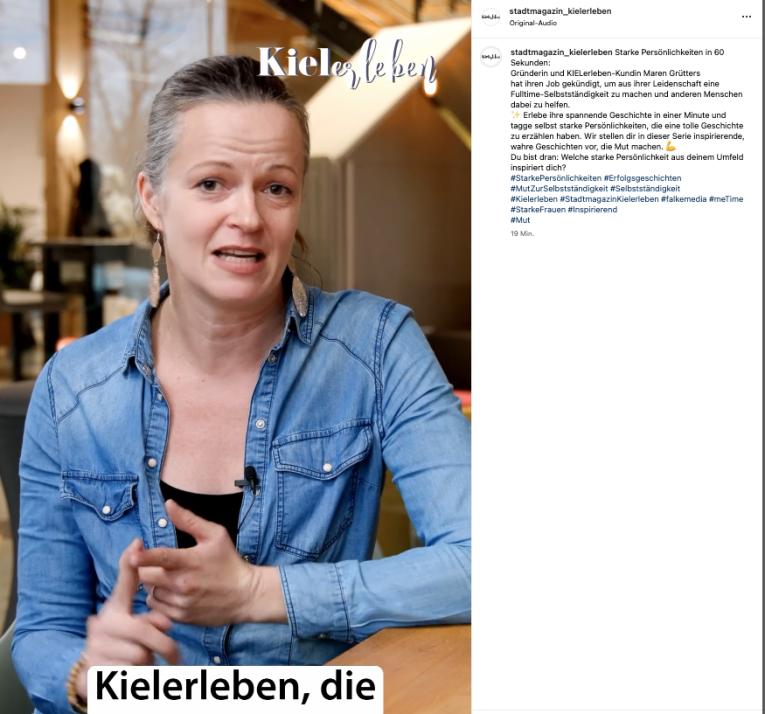 KIELerleben-Erfolgsstory: Maren Grütters