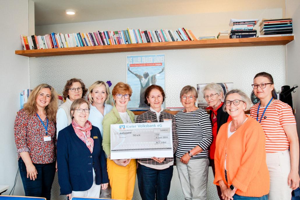Für junge Frauen spenden und ihnen bei ihrem Start in Deutschland zu helfen, ist den Mitgliedern des Clubs wichtig.