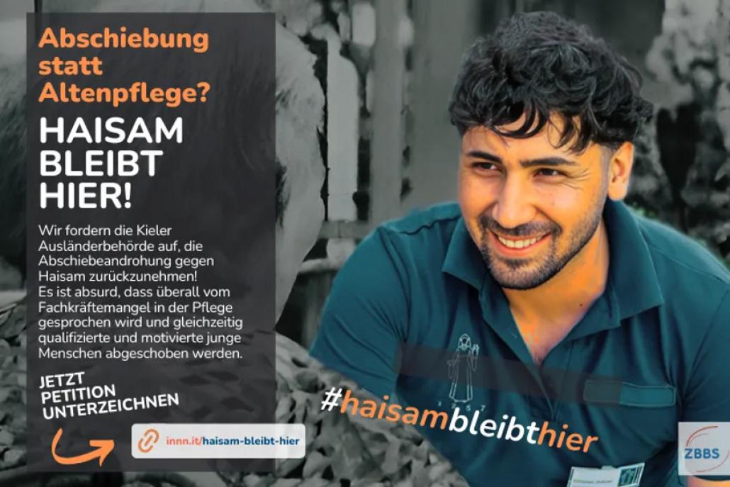 Petition „Haisam bleibt hier!